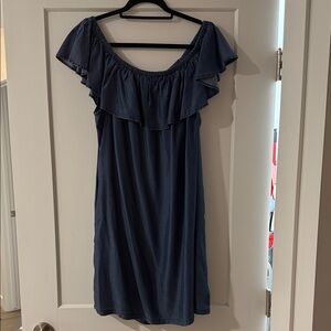 Tommy Bahama Chambray Off The Shoulder Dress